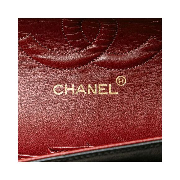 Pre Loved Chanel Classic Flap Shoulder Bag Women Black - Picture 5 of 8